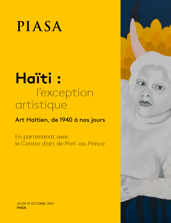 Annonce - Haïti l'exception artistique 2017 - Piasa