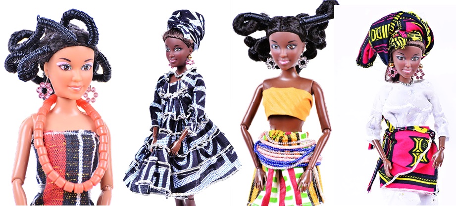 La poupée africaine de nos jours. 